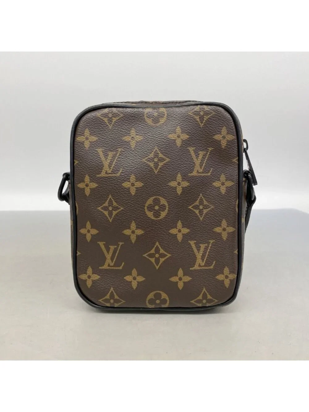 Louis Vuitton Shoulder Bag Monogram Macassar Christopher Wearable Wallet Brown